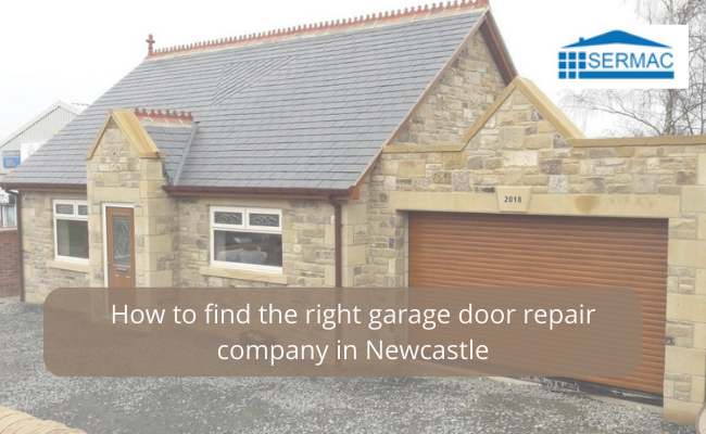 find right garage door repair in Newcastle